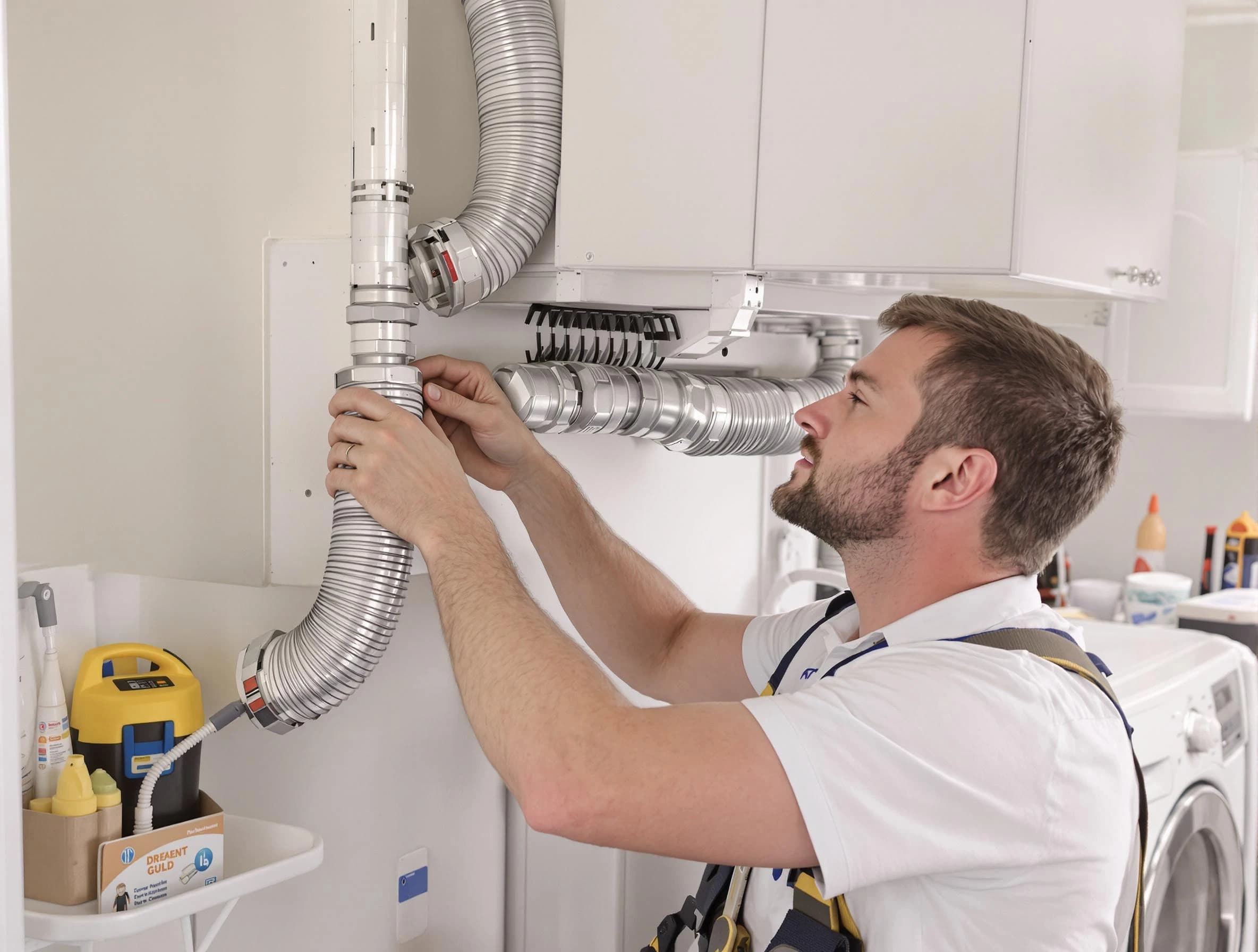Professional dryer vent repair and installation by Marshfield Dryer Vent Cleaning in Marshfield