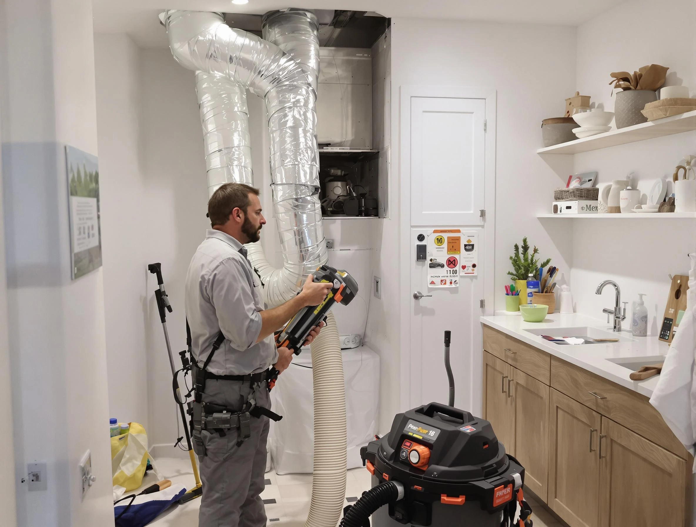 Clogged Dryer Vent Cleaning in Marshfield