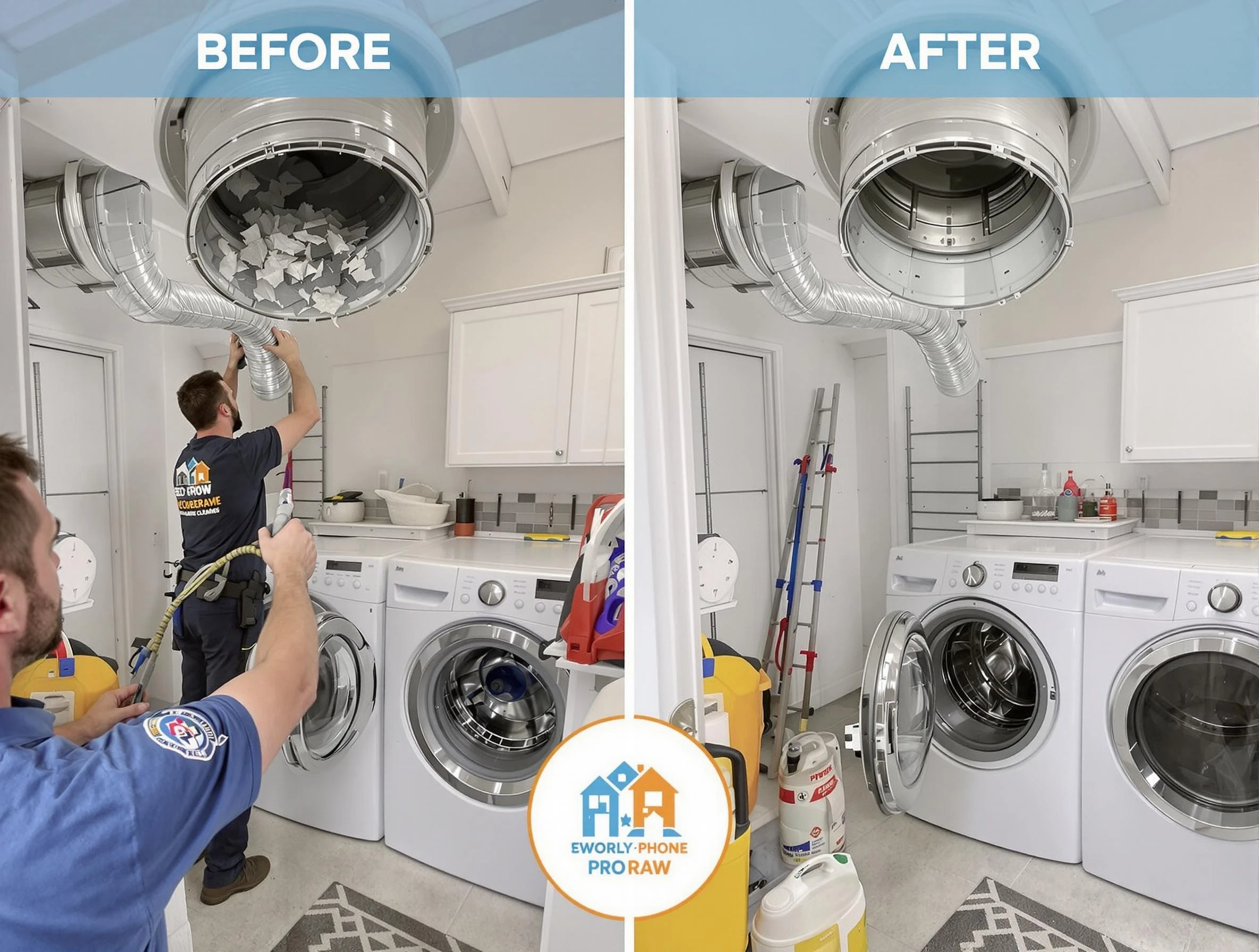 Residential dryer vent cleaning by Marshfield Dryer Vent Cleaning in Marshfield
